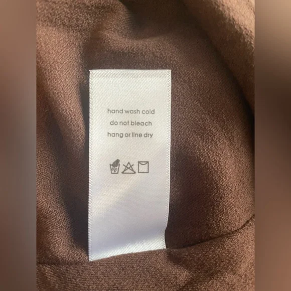 New Naked Wardrobe Women Brown Maxi Dress One Shoulder Size 1X - Picture 12 of 12